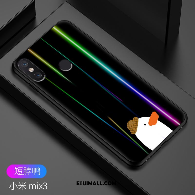 Etui Xiaomi Mi Mix 3 Moda Żółty Silikonowe Nubuku Osobowość Obudowa Kup