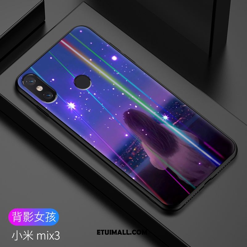 Etui Xiaomi Mi Mix 3 Moda Żółty Silikonowe Nubuku Osobowość Obudowa Kup