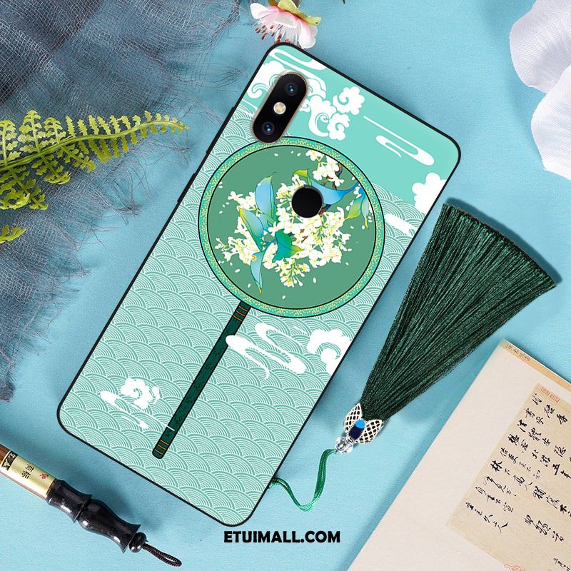 Etui Xiaomi Mi Mix 3 Pałac Silikonowe Tendencja Zielony Mały Futerał Sprzedam
