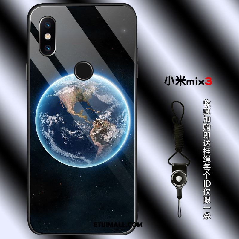 Etui Xiaomi Mi Mix 3 Szkło Gwiaździsty Czerwony Netto Ochraniacz Tendencja Pokrowce Oferta