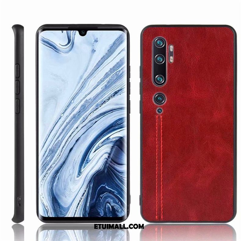 Etui Xiaomi Mi Note 10 Biznes Telefon Komórkowy Żółty Mały Ochraniacz Obudowa Dyskont