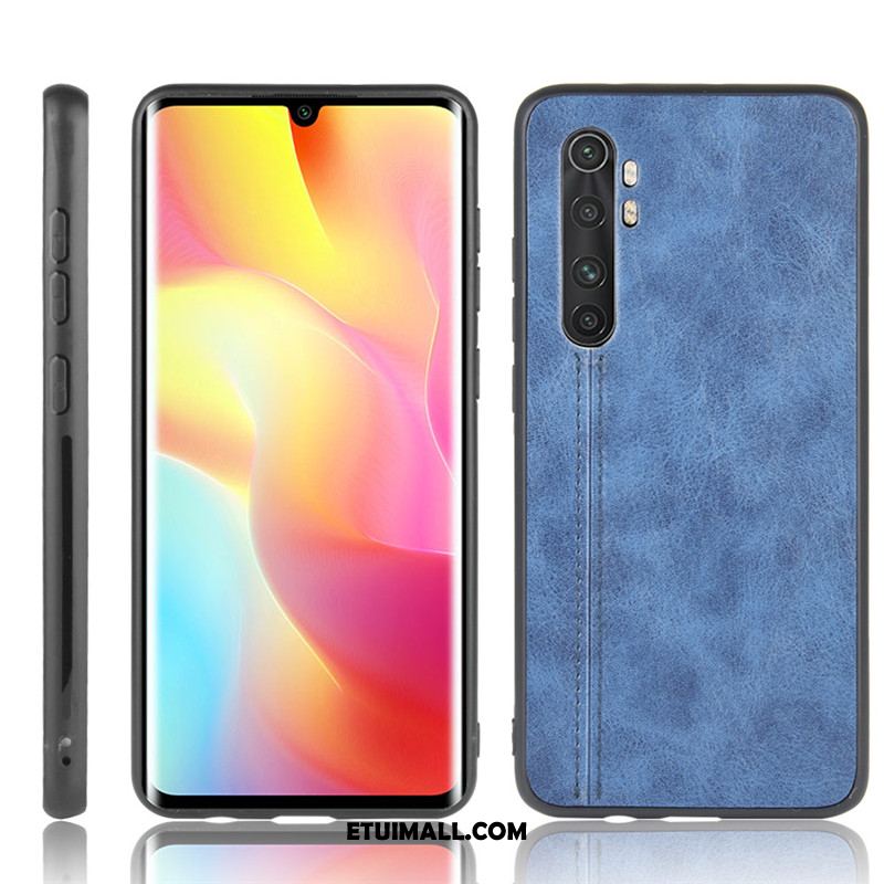 Etui Xiaomi Mi Note 10 Lite Czerwony Bydło Skórzany Futerał Mały Ochraniacz Pokrowce Sprzedam