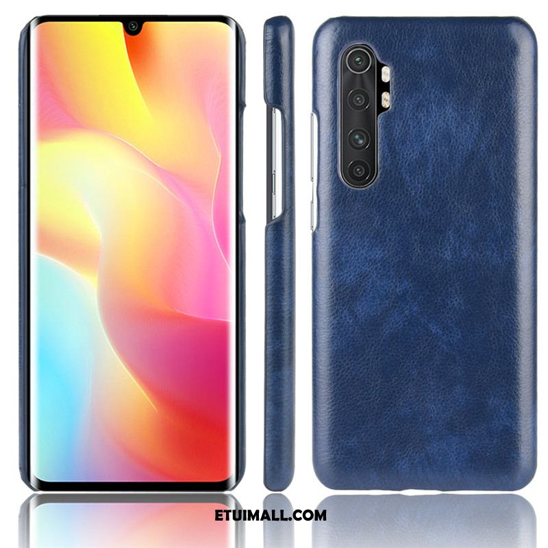 Etui Xiaomi Mi Note 10 Lite Młodzież Niebieski Litchi Wzór Ochraniacz Futerał Sprzedam