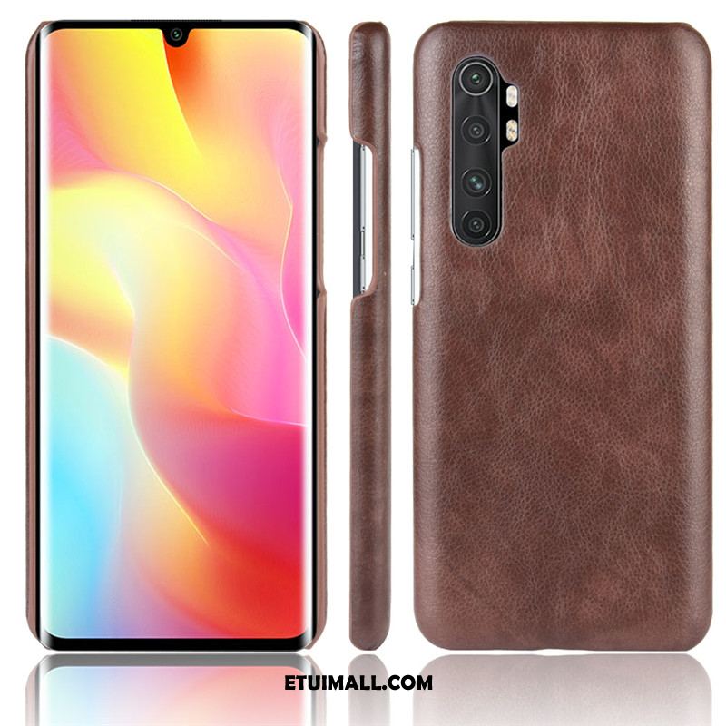 Etui Xiaomi Mi Note 10 Lite Młodzież Niebieski Litchi Wzór Ochraniacz Futerał Sprzedam