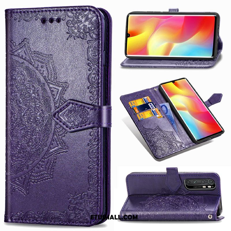 Etui Xiaomi Mi Note 10 Lite Telefon Komórkowy All Inclusive Mały Klapa Anti-fall Pokrowce Kup