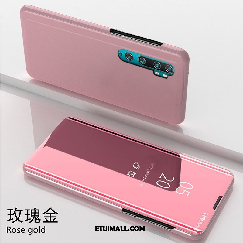 Etui Xiaomi Mi Note 10 Lustro Osobowość Czarny Ochraniacz Anti-fall Obudowa Kup