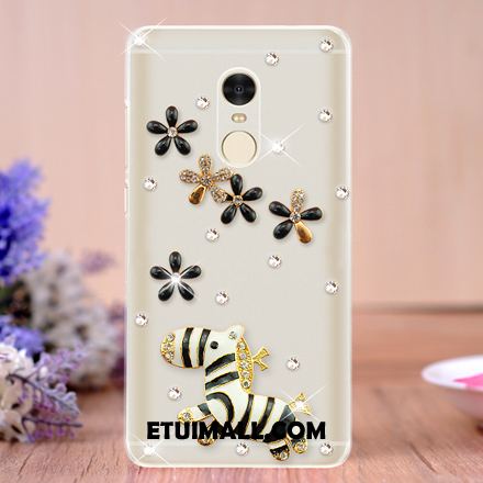 Etui Xiaomi Redmi 5 Ochraniacz Niebieski Tendencja Rhinestone Telefon Komórkowy Obudowa Online