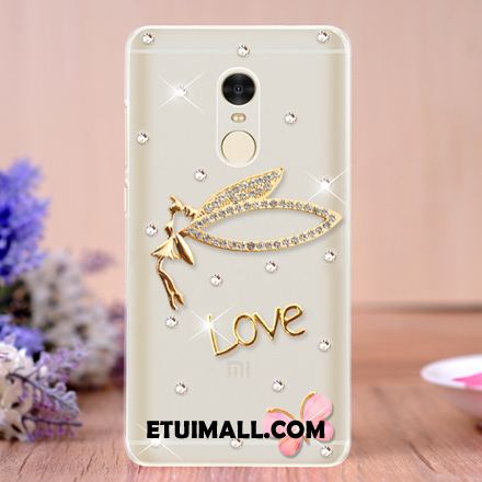 Etui Xiaomi Redmi 5 Ochraniacz Niebieski Tendencja Rhinestone Telefon Komórkowy Obudowa Online