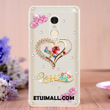 Etui Xiaomi Redmi 5 Ochraniacz Niebieski Tendencja Rhinestone Telefon Komórkowy Obudowa Online