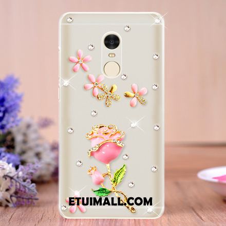 Etui Xiaomi Redmi 5 Ochraniacz Niebieski Tendencja Rhinestone Telefon Komórkowy Obudowa Online