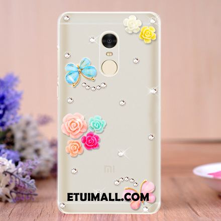 Etui Xiaomi Redmi 5 Ochraniacz Niebieski Tendencja Rhinestone Telefon Komórkowy Obudowa Online