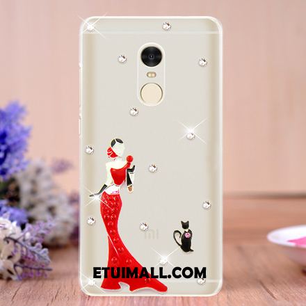 Etui Xiaomi Redmi 5 Ochraniacz Niebieski Tendencja Rhinestone Telefon Komórkowy Obudowa Online