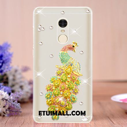 Etui Xiaomi Redmi 5 Ochraniacz Niebieski Tendencja Rhinestone Telefon Komórkowy Obudowa Online