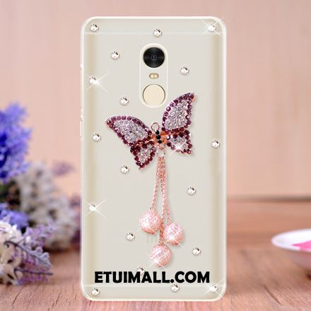 Etui Xiaomi Redmi 5 Ochraniacz Niebieski Tendencja Rhinestone Telefon Komórkowy Obudowa Online