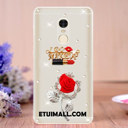 Etui Xiaomi Redmi 5 Ochraniacz Niebieski Tendencja Rhinestone Telefon Komórkowy Obudowa Online