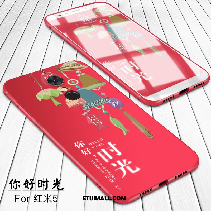 Etui Xiaomi Redmi 5 Piękny Silikonowe Kreskówka Osobowość Telefon Komórkowy Futerał Tanie