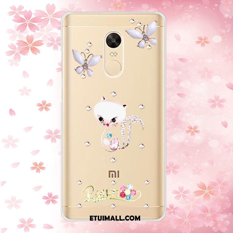 Etui Xiaomi Redmi 5 Plus Mały Niebieski Rhinestone Anti-fall Miękki Futerał Oferta