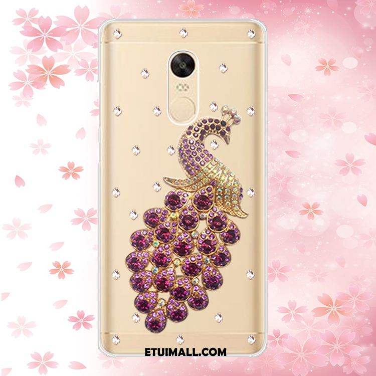 Etui Xiaomi Redmi 5 Plus Niebieski Rhinestone Telefon Komórkowy All Inclusive Wiszące Ozdoby Futerał Sklep