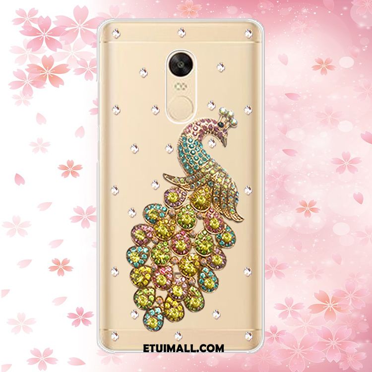 Etui Xiaomi Redmi 5 Plus Niebieski Rhinestone Telefon Komórkowy All Inclusive Wiszące Ozdoby Futerał Sklep