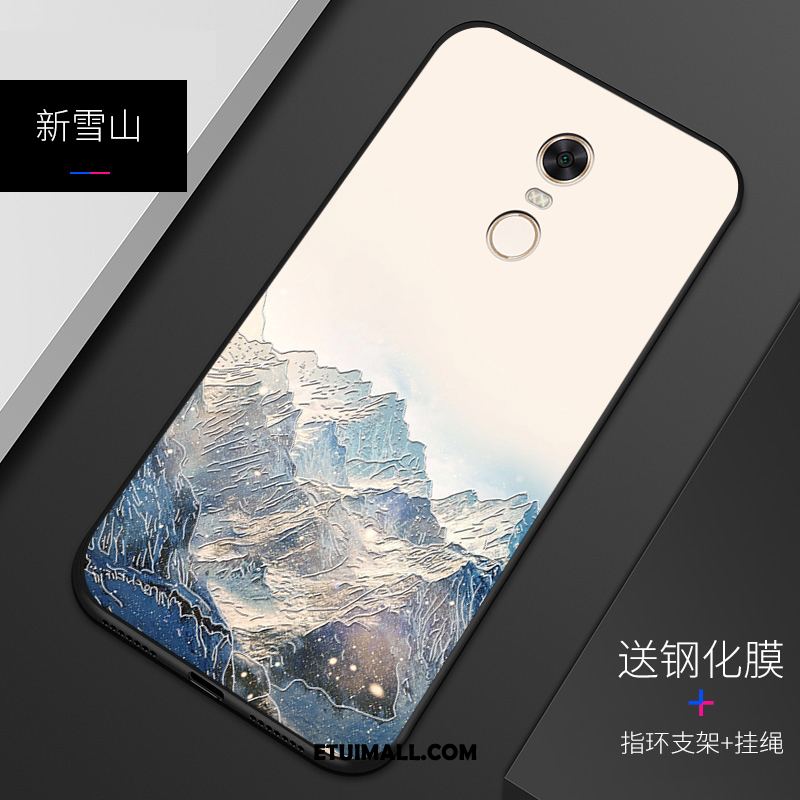 Etui Xiaomi Redmi 5 Plus Ochraniacz Miękki Biały Dostosowane Relief Obudowa Sklep