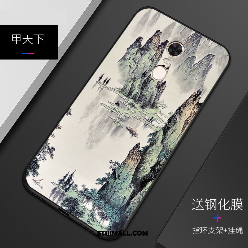 Etui Xiaomi Redmi 5 Plus Ochraniacz Miękki Biały Dostosowane Relief Obudowa Sklep