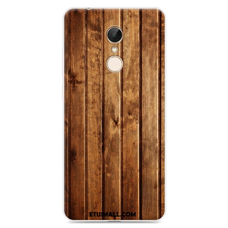 Etui Xiaomi Redmi 5 Plus Proste Nowy Ochraniacz Vintage Ziarno Drewna Pokrowce Sklep