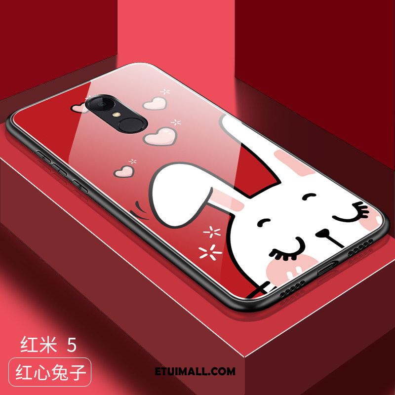 Etui Xiaomi Redmi 5 Tendencja Szkło Hartowane Czerwony Żółty Kreskówka Futerał Dyskont