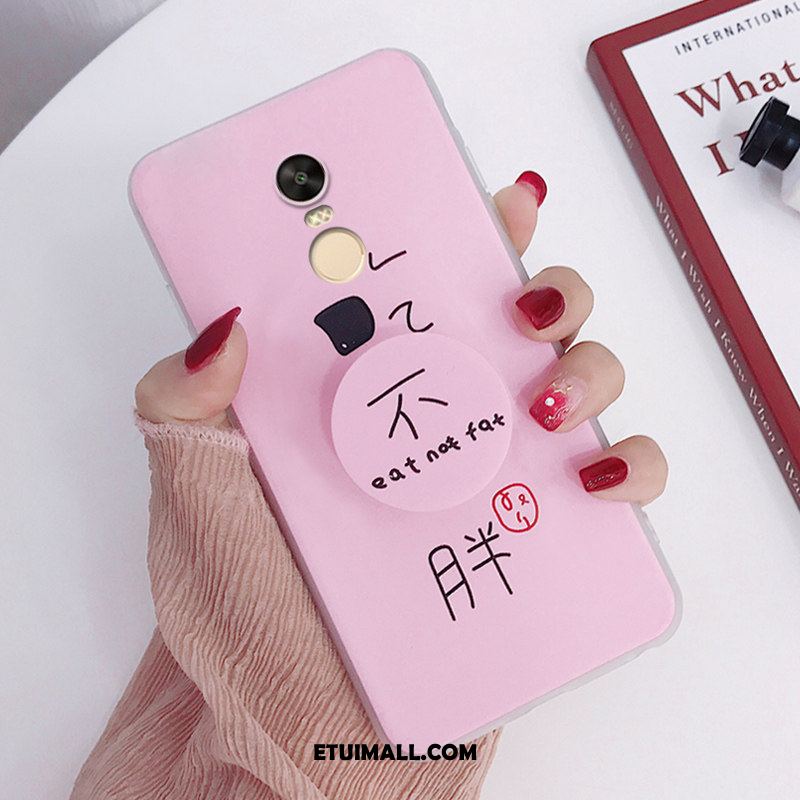 Etui Xiaomi Redmi 5 Wspornik Telefon Komórkowy Silikonowe Anti-fall Biały Pokrowce Sprzedam