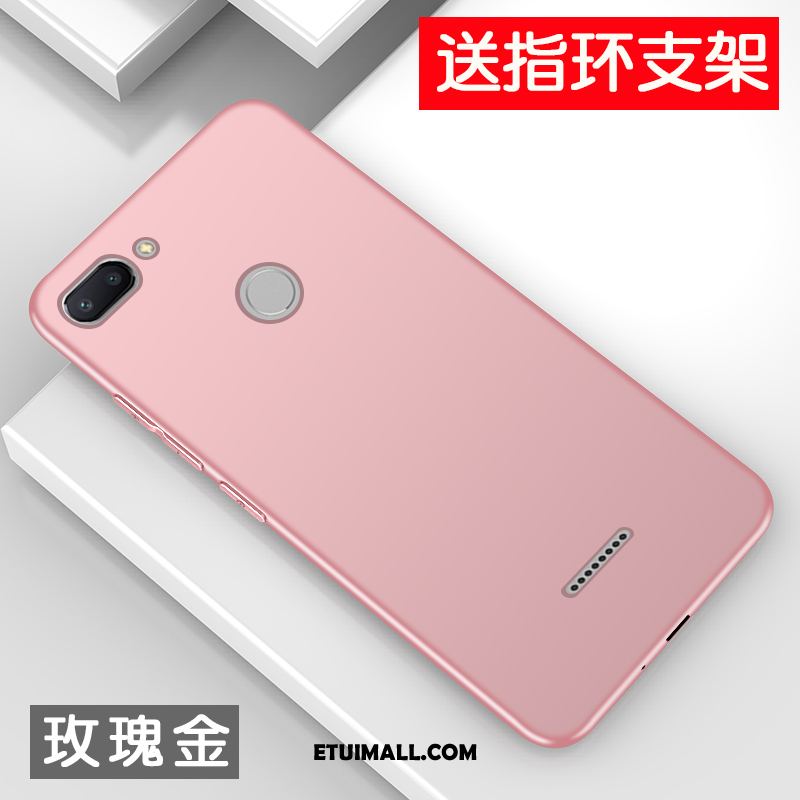 Etui Xiaomi Redmi 6 Ochraniacz All Inclusive Nubuku Moda Czerwony Futerał Sprzedam