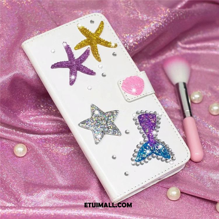 Etui Xiaomi Redmi 6a Klapa Telefon Komórkowy Anti-fall Rhinestone Skórzany Futerał Obudowa Na Sprzedaż