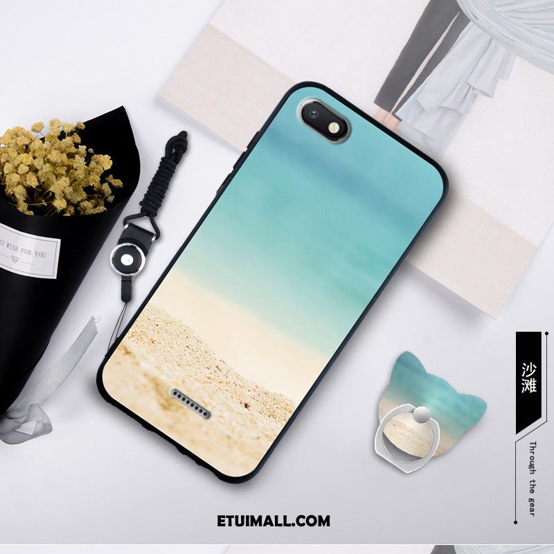 Etui Xiaomi Redmi 6a Telefon Komórkowy Ochraniacz Świeży All Inclusive Ring Pokrowce Tanie