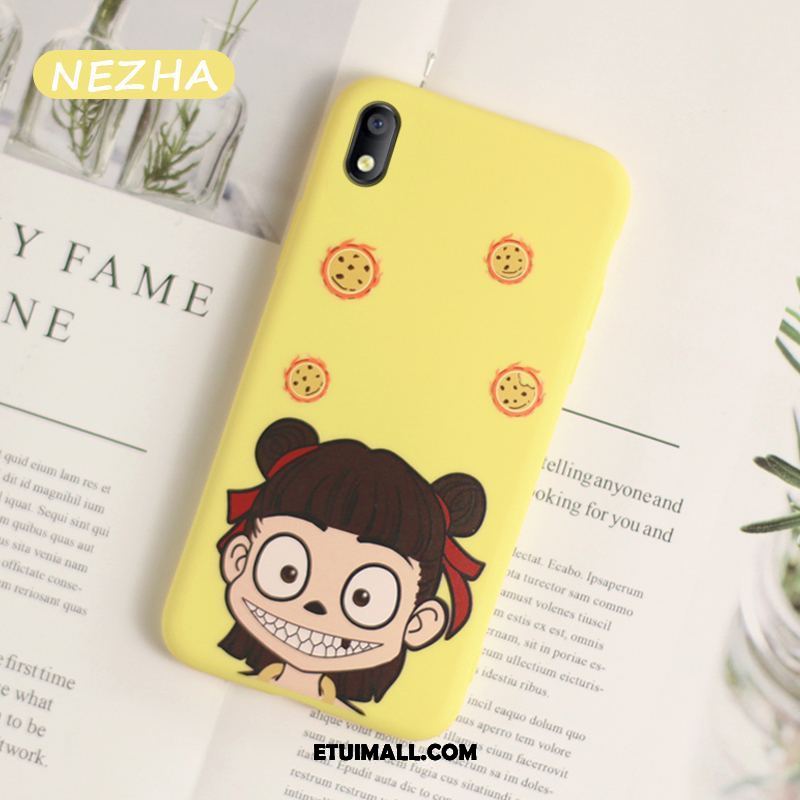 Etui Xiaomi Redmi 7a Anti-fall Czerwony Cienkie Tendencja All Inclusive Futerał Tanie