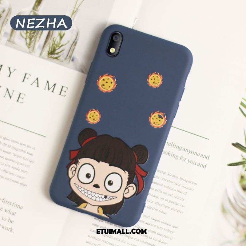 Etui Xiaomi Redmi 7a Anti-fall Czerwony Cienkie Tendencja All Inclusive Futerał Tanie