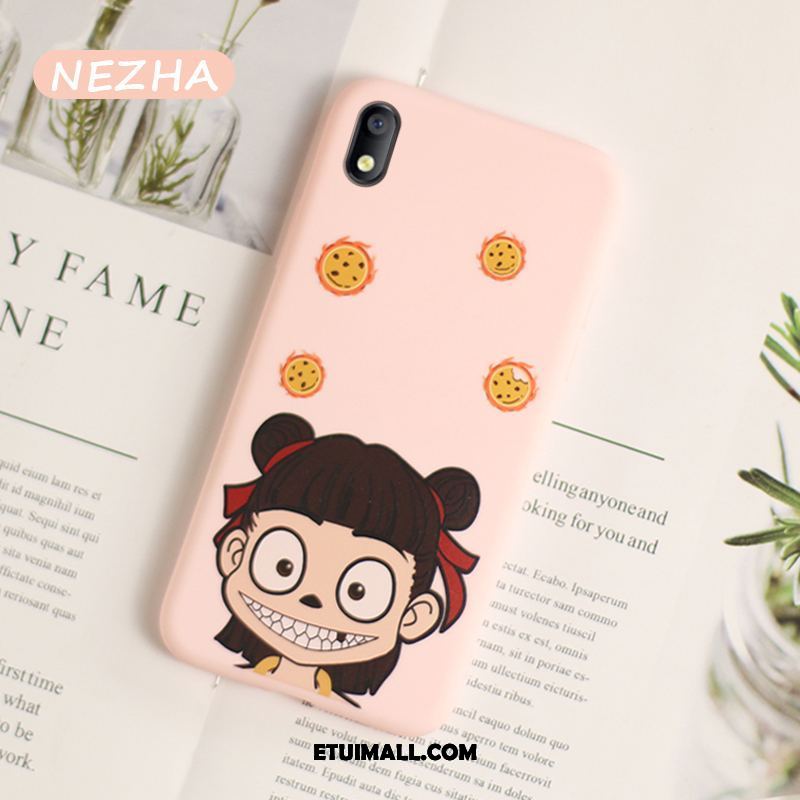 Etui Xiaomi Redmi 7a Anti-fall Czerwony Cienkie Tendencja All Inclusive Futerał Tanie