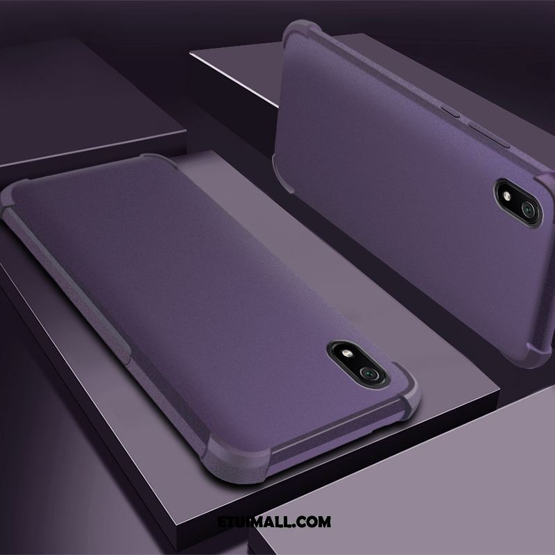 Etui Xiaomi Redmi 7a Anti-fall Ochraniacz Purpurowy Czerwony All Inclusive Pokrowce Tanie