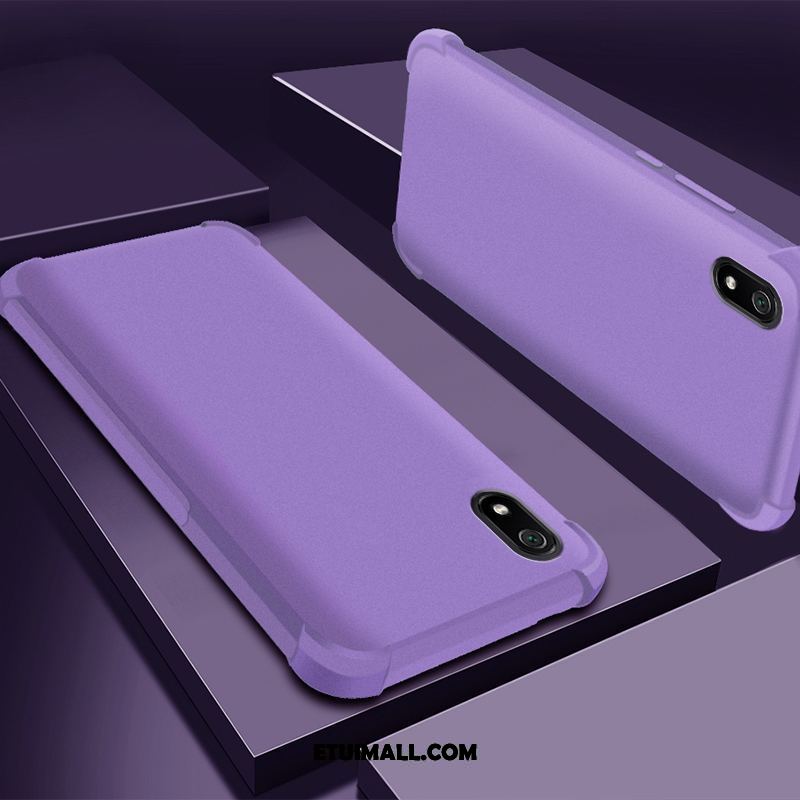 Etui Xiaomi Redmi 7a Anti-fall Ochraniacz Purpurowy Czerwony All Inclusive Pokrowce Tanie