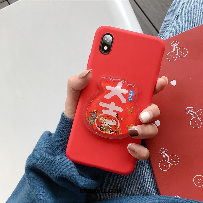 Etui Xiaomi Redmi 7a Nowy Osobowość Kreatywne Czerwony Skóra Futerał Na Sprzedaż