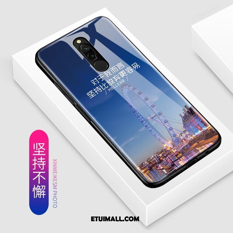 Etui Xiaomi Redmi 8 Ochraniacz Anti-fall Czerwony Silikonowe Piękny Futerał Tanie