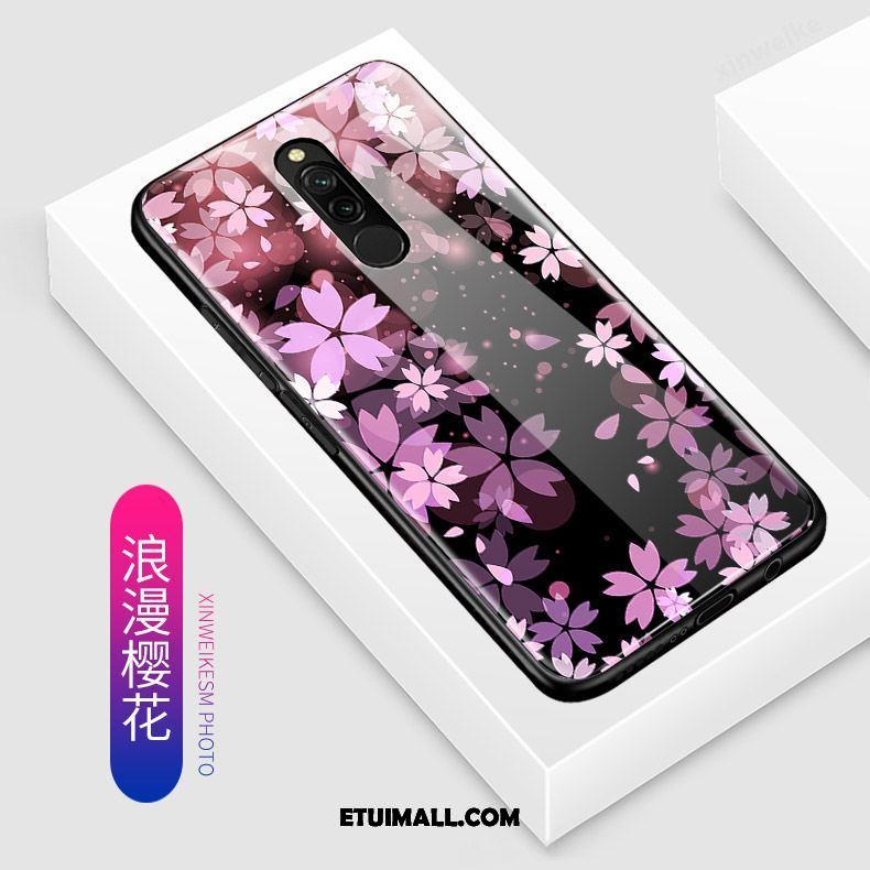 Etui Xiaomi Redmi 8 Ochraniacz Anti-fall Czerwony Silikonowe Piękny Futerał Tanie