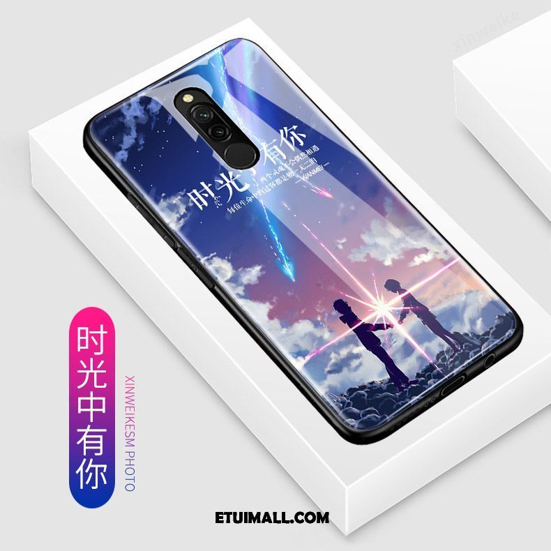 Etui Xiaomi Redmi 8 Ochraniacz Anti-fall Czerwony Silikonowe Piękny Futerał Tanie