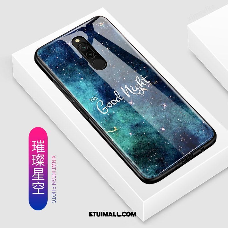 Etui Xiaomi Redmi 8 Ochraniacz Anti-fall Czerwony Silikonowe Piękny Futerał Tanie