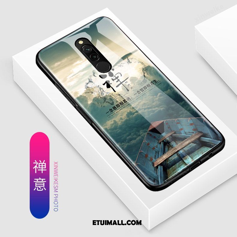 Etui Xiaomi Redmi 8 Ochraniacz Anti-fall Czerwony Silikonowe Piękny Futerał Tanie