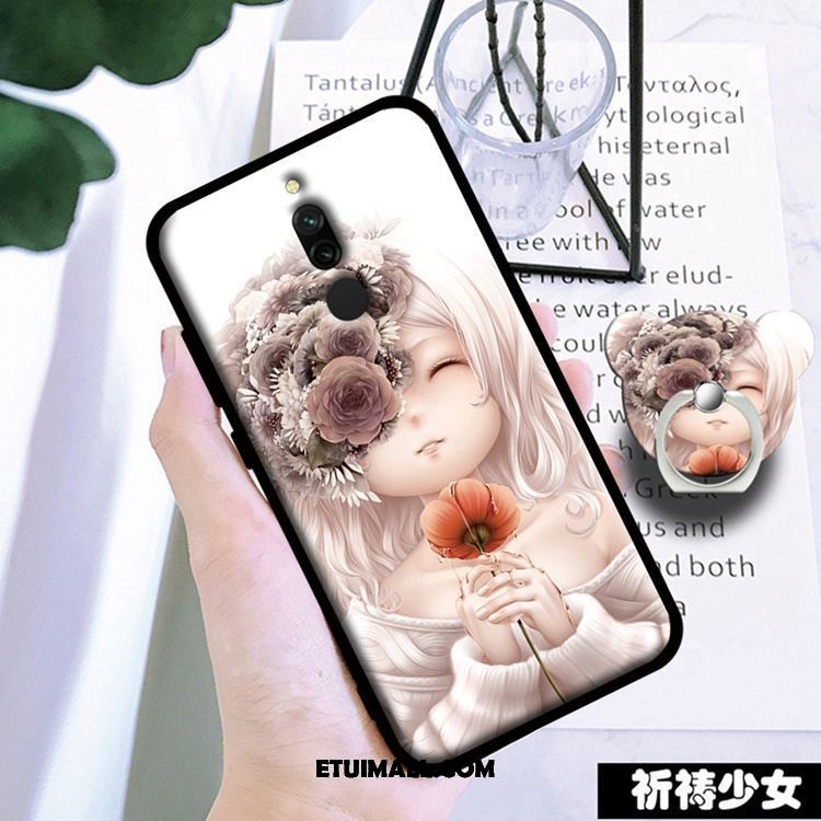 Etui Xiaomi Redmi 8 Szkło Hartowane Miękki Telefon Komórkowy Filmy Czerwony Pokrowce Sklep