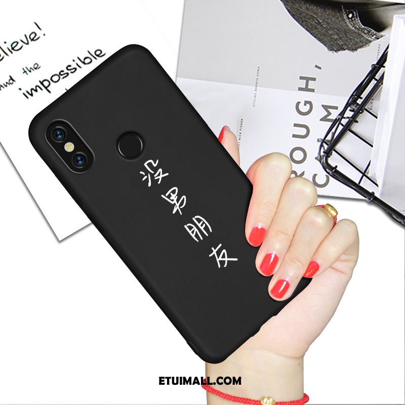 Etui Xiaomi Redmi Note 5 Czarny Telefon Komórkowy Proste Osobowość Wiszące Ozdoby Obudowa Tanie