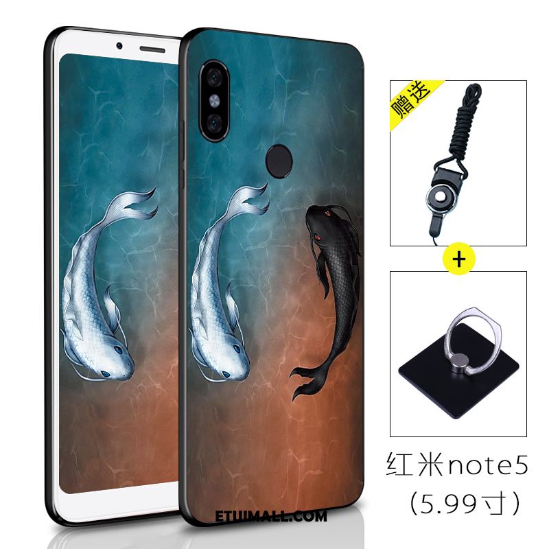 Etui Xiaomi Redmi Note 5 Miękki Kolor Silikonowe Osobowość Czerwony Pokrowce Kupię