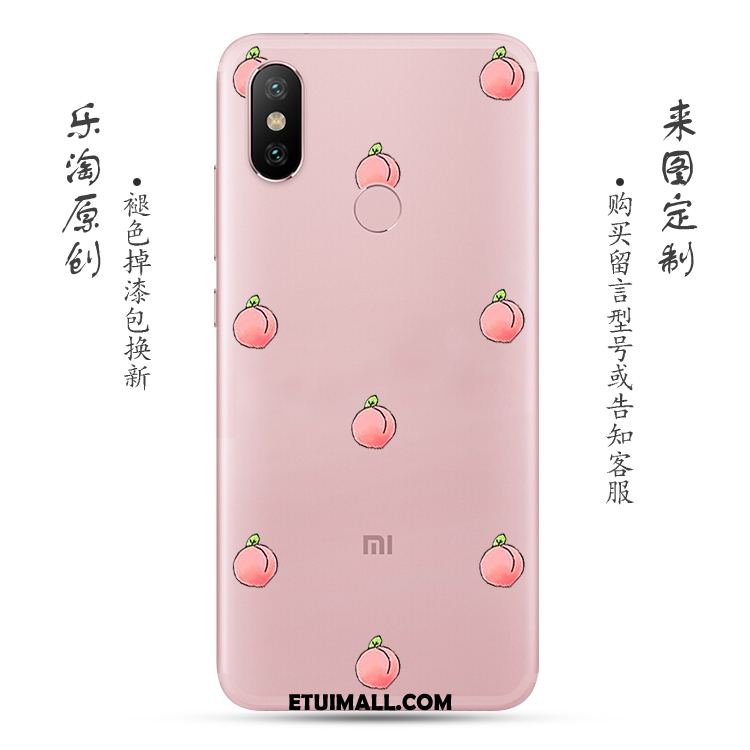 Etui Xiaomi Redmi Note 5 Telefon Komórkowy Czerwony Mały Miękki Różowe Futerał Tanie