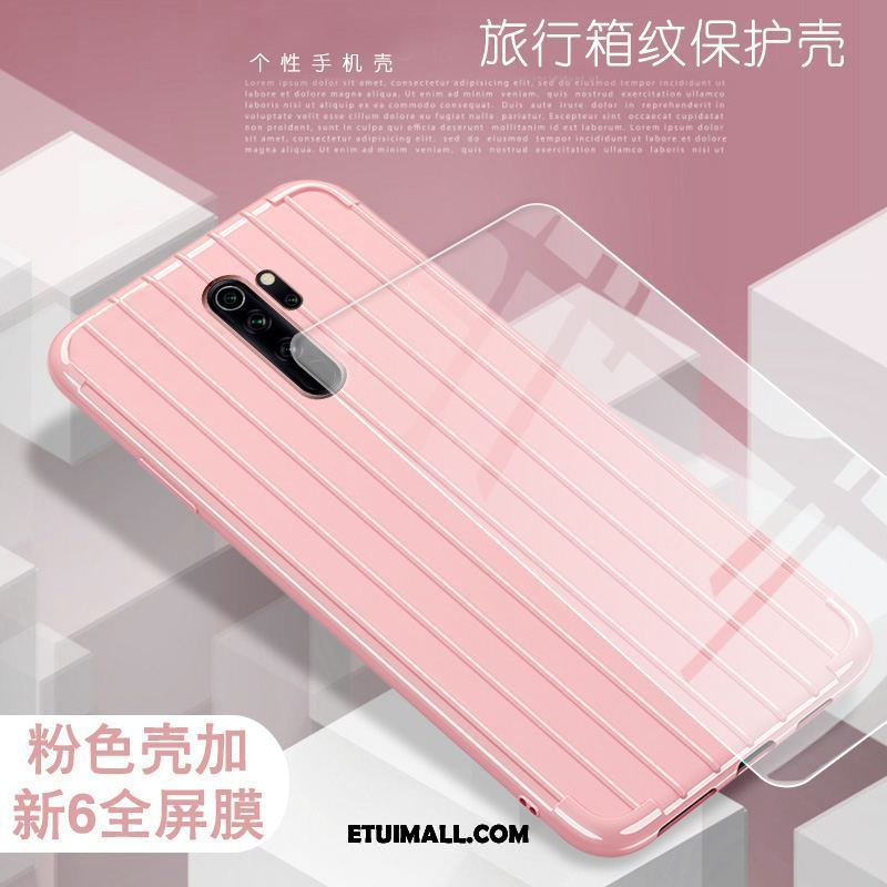 Etui Xiaomi Redmi Note 8 Pro Czerwony Piękny Miękki Anti-fall Kreskówka Futerał Sklep