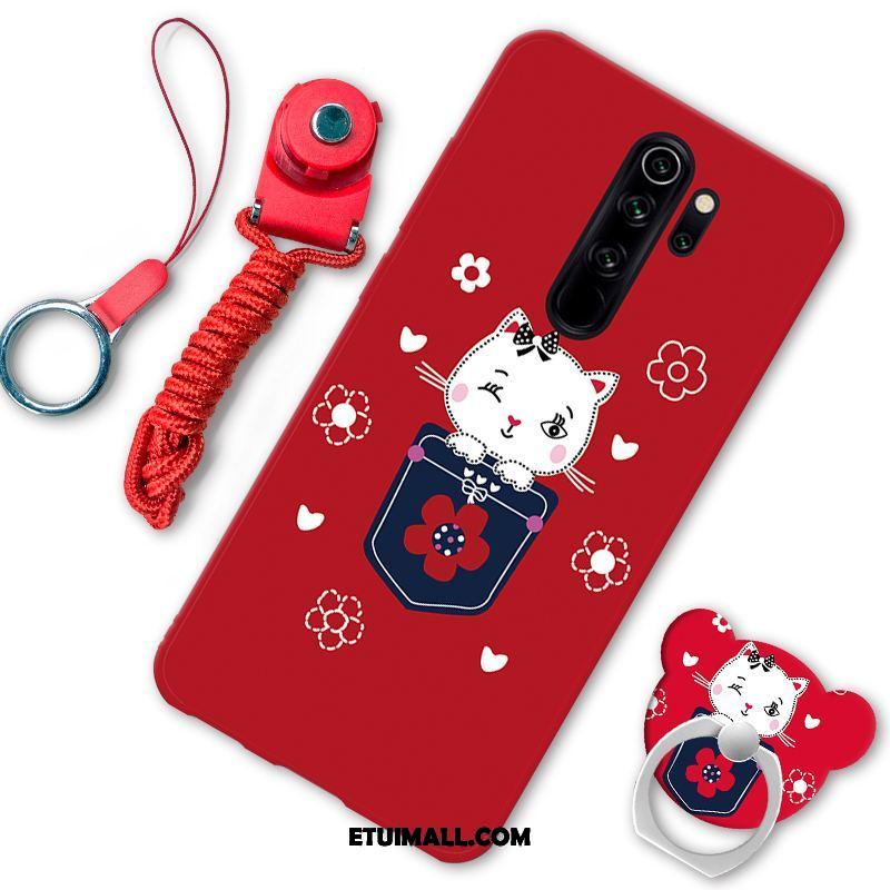 Etui Xiaomi Redmi Note 8 Pro Kreskówka Wspornik Czerwony Telefon Komórkowy Zakochani Futerał Kup