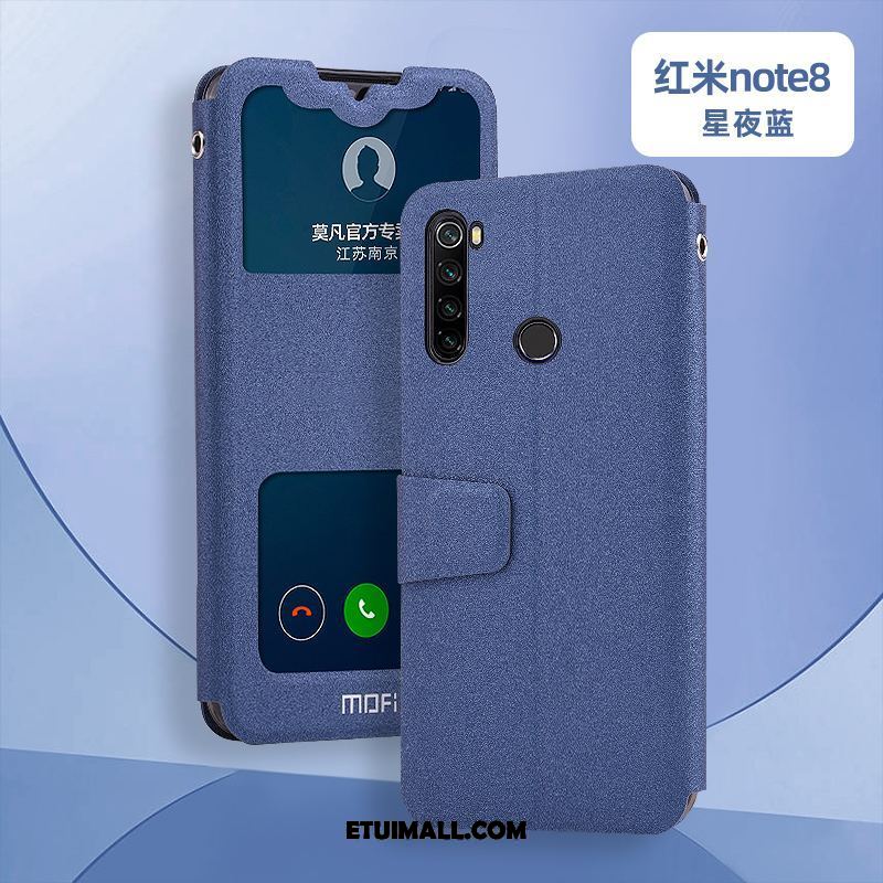 Etui Xiaomi Redmi Note 8 Pro Ochraniacz Anti-fall Klapa Różowe All Inclusive Obudowa Tanie