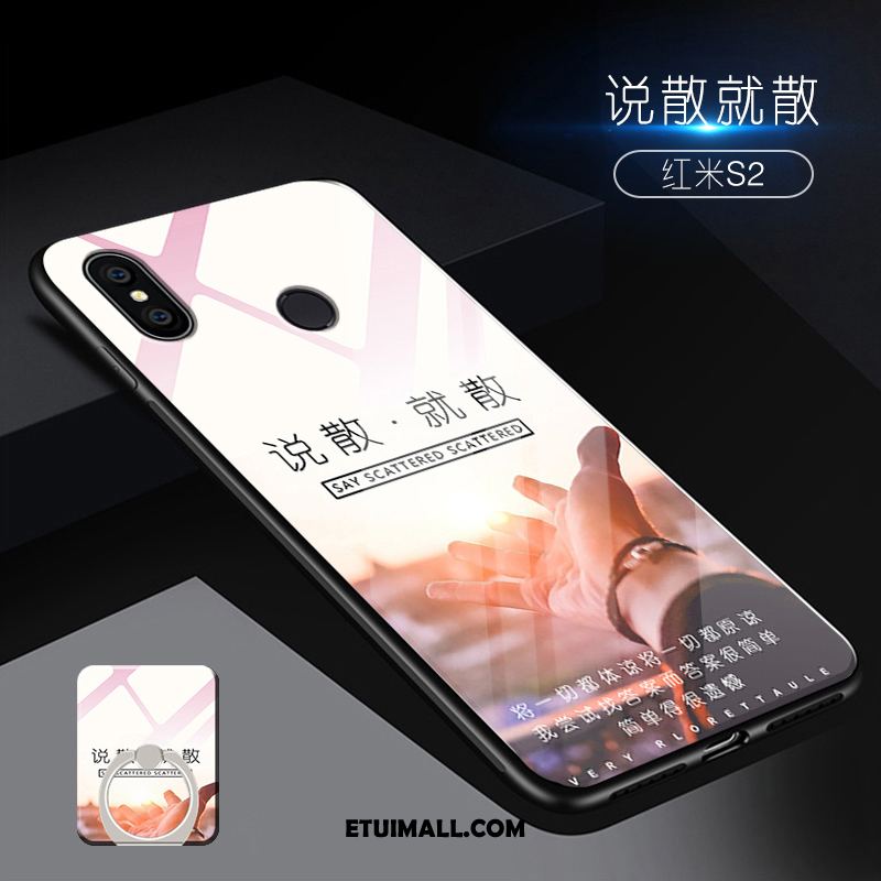 Etui Xiaomi Redmi S2 Szkło Hartowane All Inclusive Telefon Komórkowy Lustro Czerwony Futerał Sprzedam